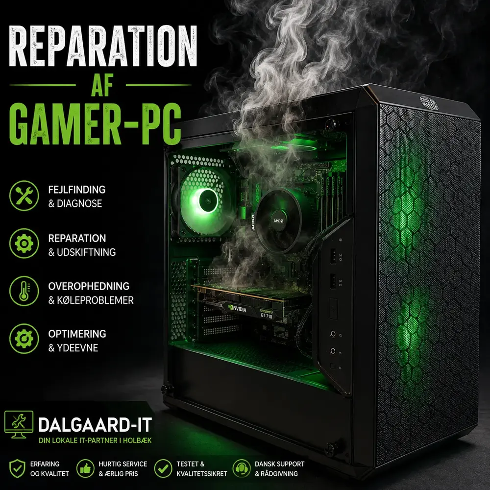 Reparation Af Gamer-pc Holbæk