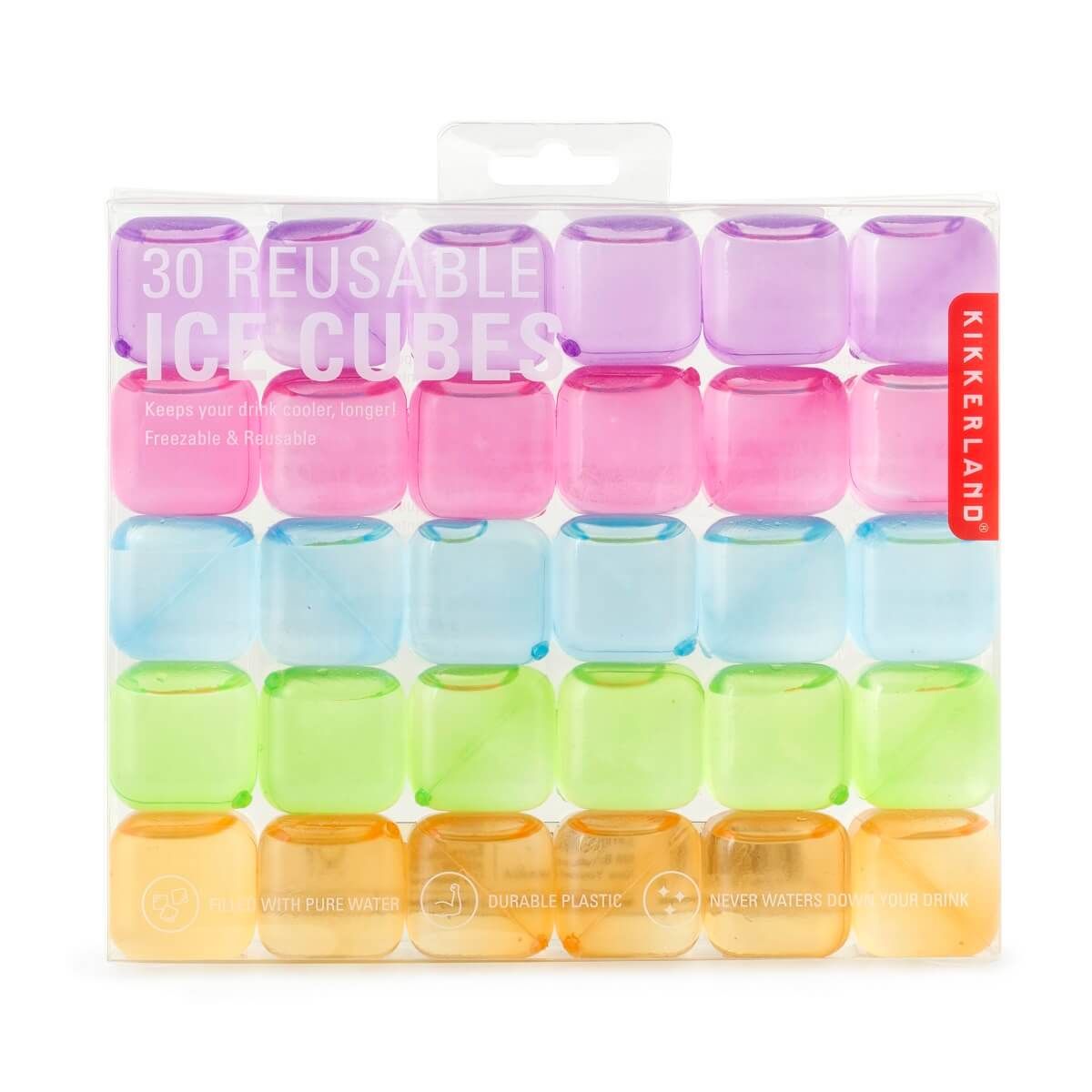 Reusable Ice Cubes- Set Of 30 Isterningform Geekd Dk