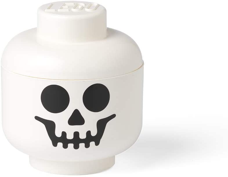 Room Copenhagen Lego Storage Head  Quot Skeleton Quot  Small 40311728 Opbevaringskasse Geekd Dk