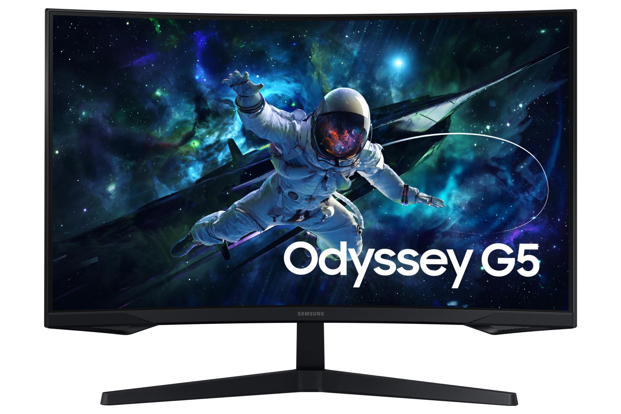 Samsung Odyssey G5 S32cg554eu 32 2560   1440  2k  Hdmi Displayport 165hz Skærm Geekd Dk