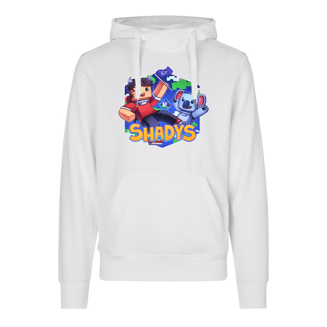 Shadys Koala Hoodie Hvid -
