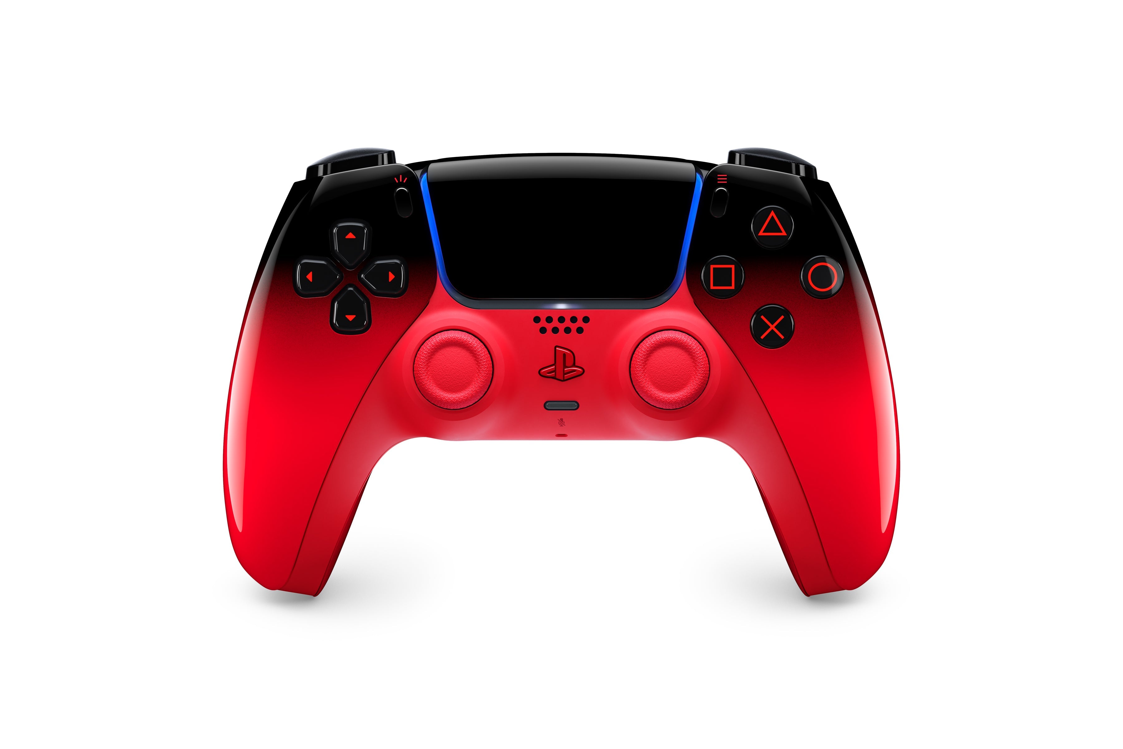 Sony Playstation   Dualsense Controller Techno Red Geekd Dk