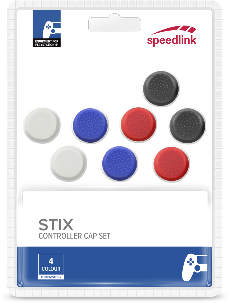 Stix Controller Cap Set For Ps5 Ps4 Switch Multicolor Controller Grip Geekd Dk