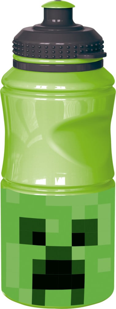 Stor Easy Hold Sports Water Bottle 380 Ml Minecraft 088808722-40455-12