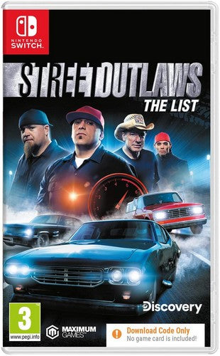 Street Outlaws: The List  Code In   Box