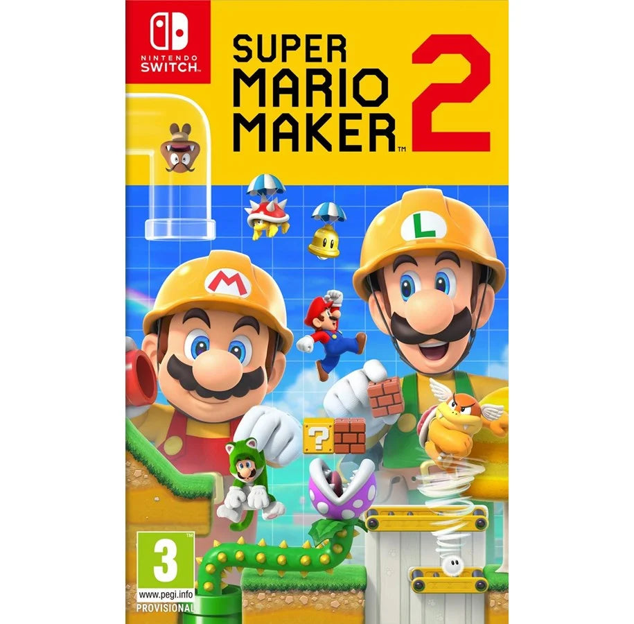 Super Mario Maker    Uk4  Nintendo Switch Spil Geekd Dk