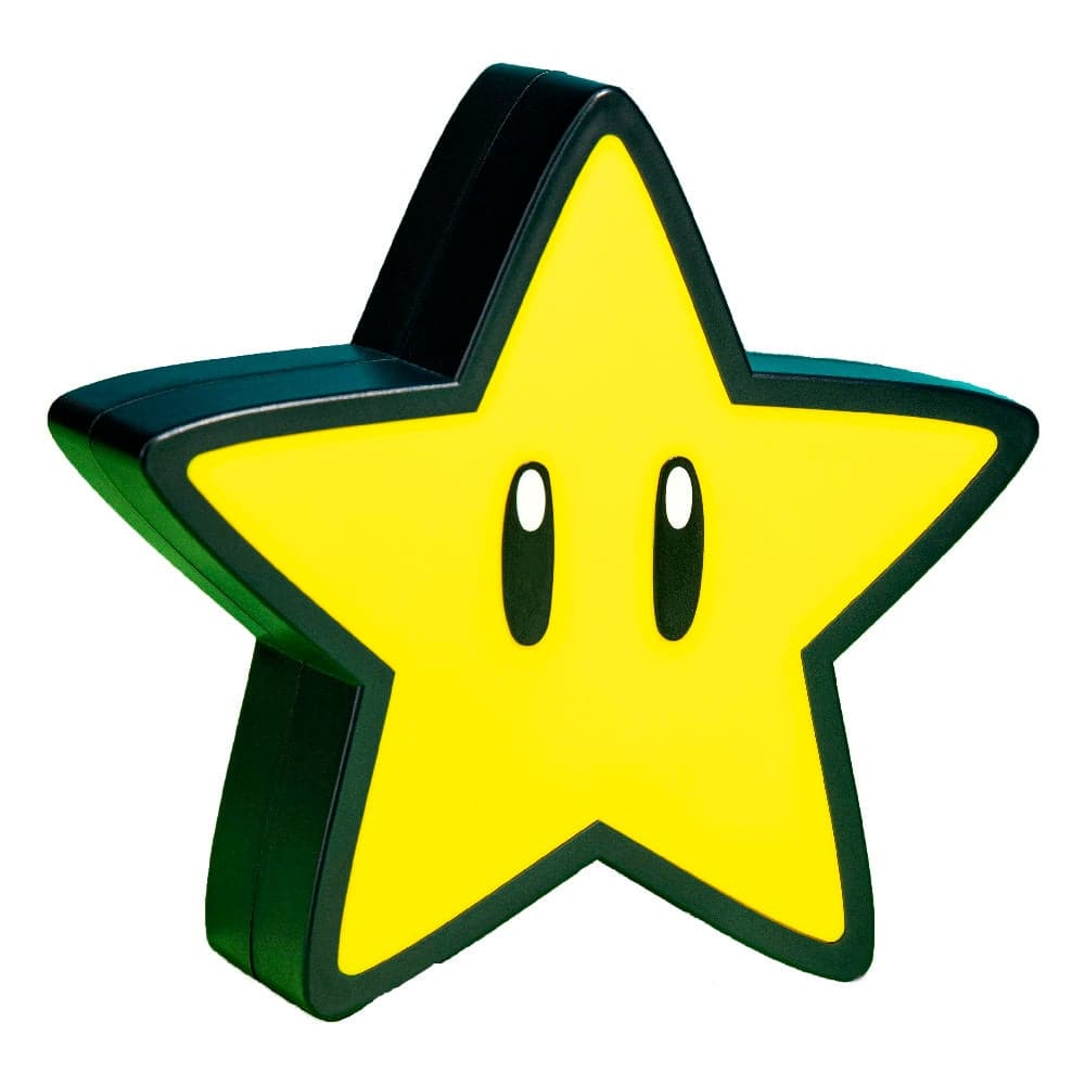 Super Mario Stjerne Lampe Med Lyd Geekd Dk