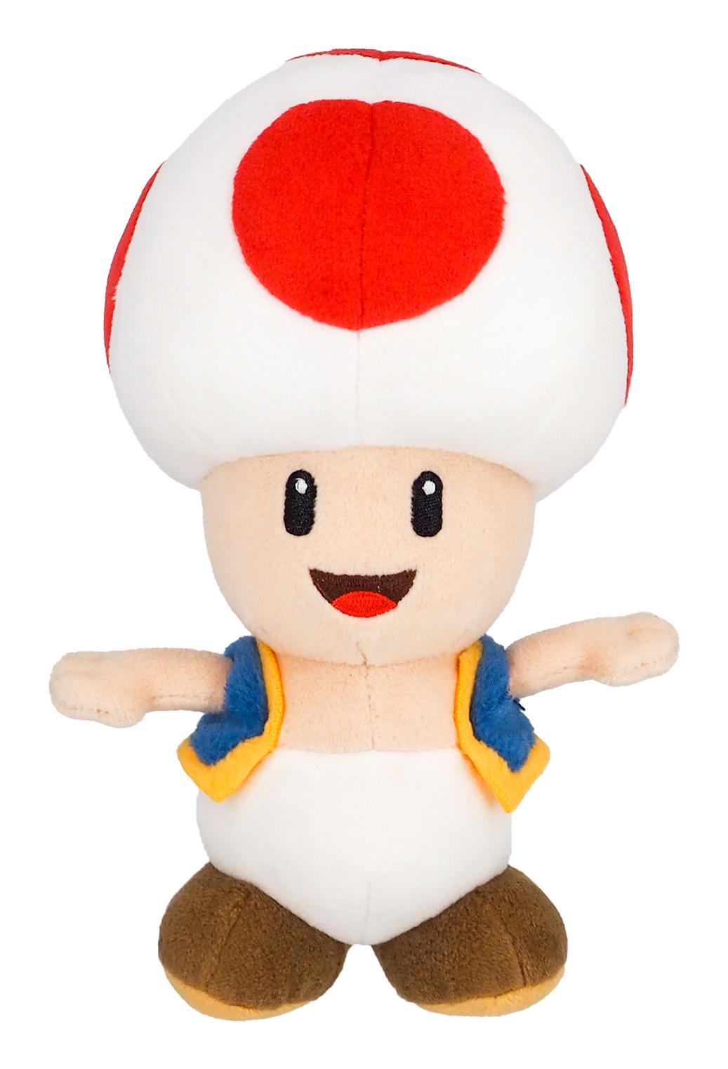 Super Mario Toad  Rød    Samlerfigur   Plush Geekd Dk
