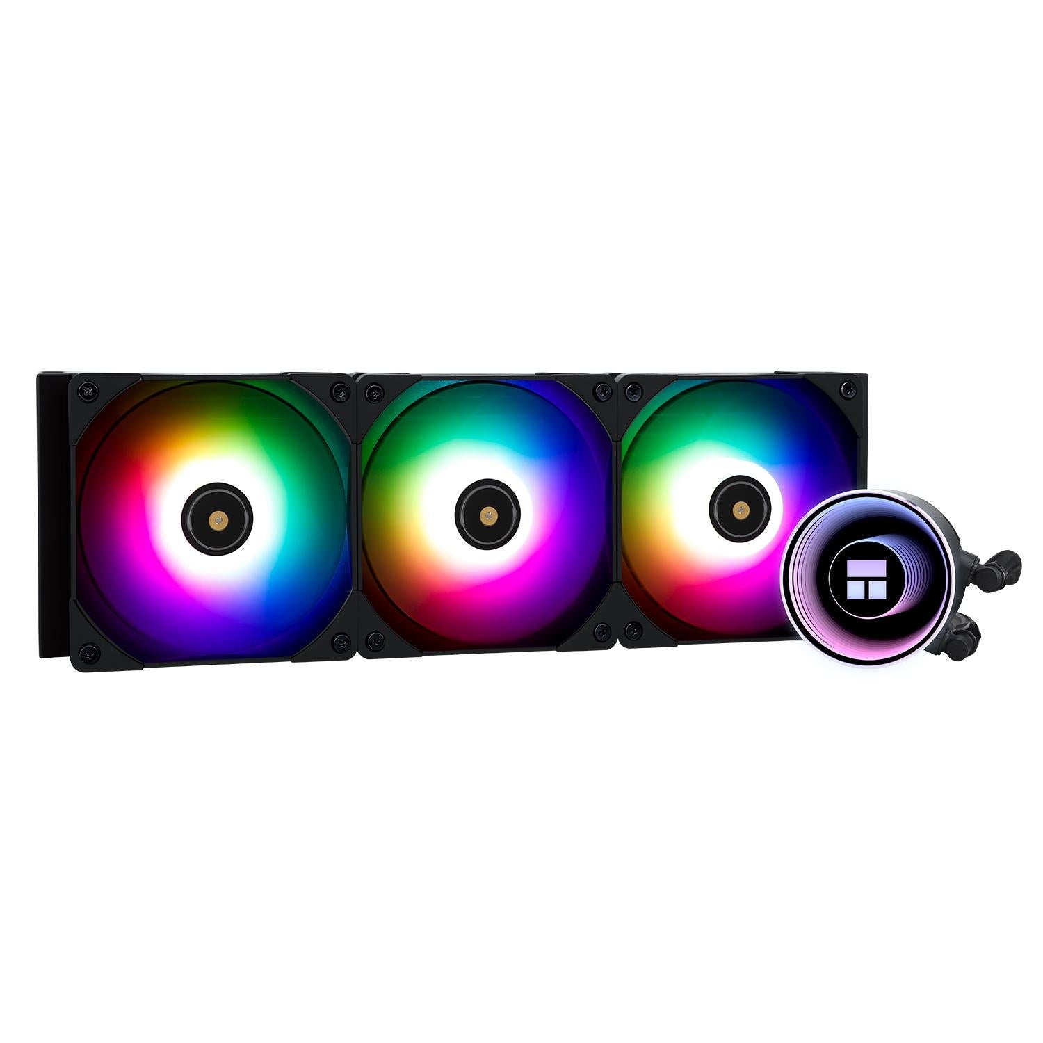 Thermalright Frozen Notte V2 360 Sort Argb Aio  360mm Vandkøling Geekd Dk