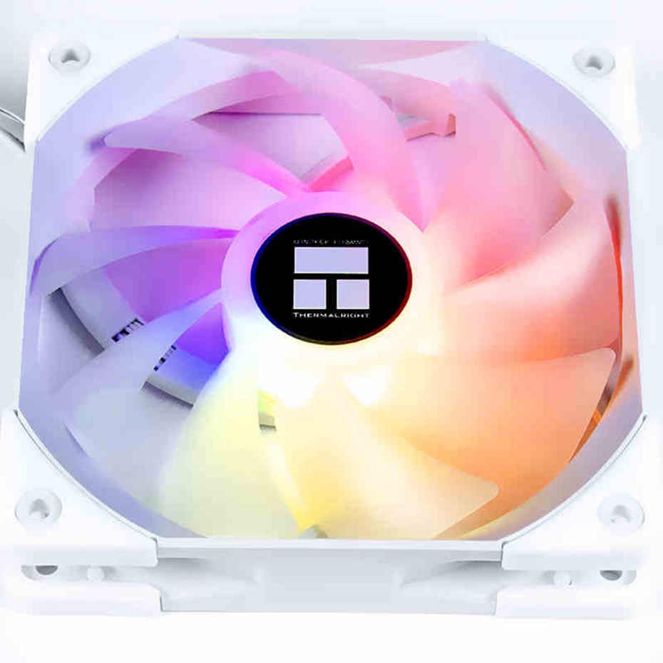 Thermalright Tl-c12c-  Argb White 120mm Fan  Bulk Version Kabinet Blæser Geekd Dk