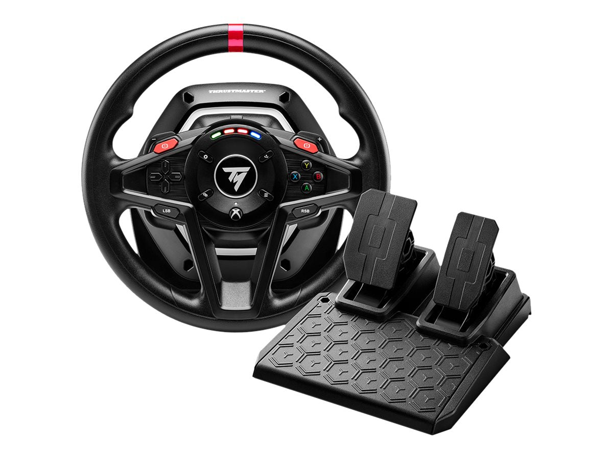 Thrustmaster T128 Rat Og Pedalsæt Pc Sony Playstation   Sony Playstation
