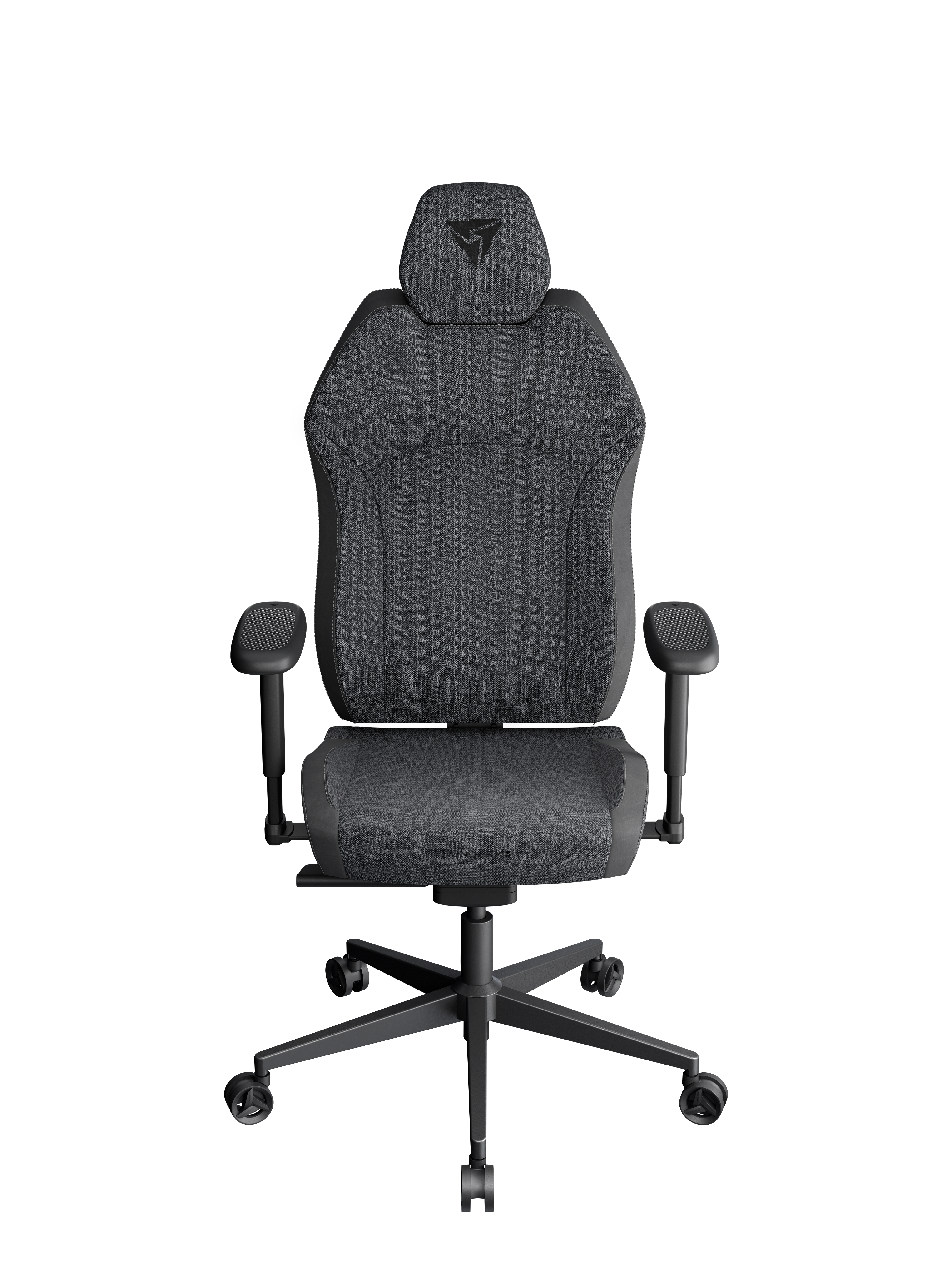 Thunderx3 Tx3 Solo   Loft Air Dark Grey Kontorstol Med Sync4 Og 6d Justering  125 Kg Max  Geekd Dk