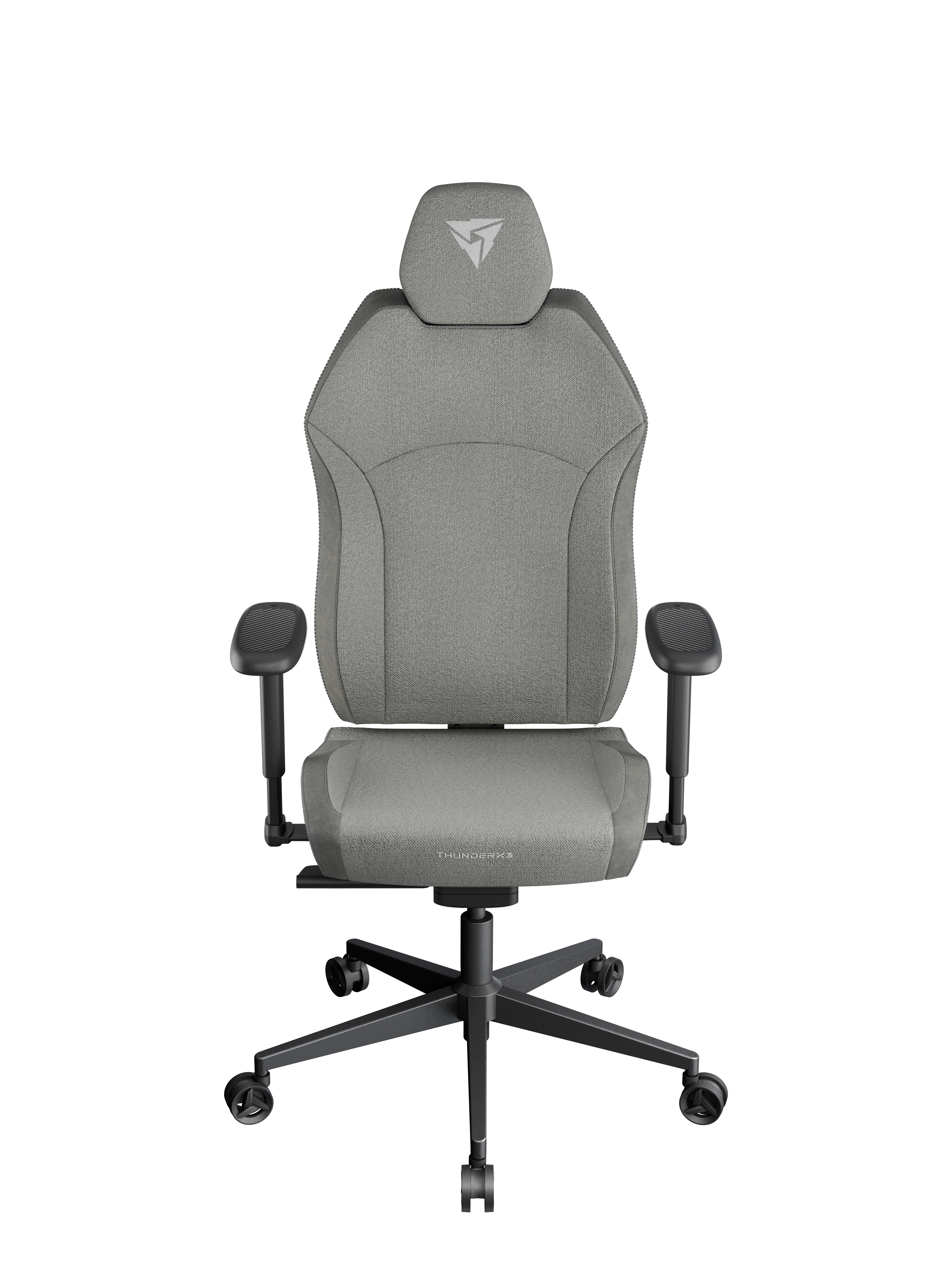 Thunderx3 Tx3 Solo   Loft Air Light Grey Kontorstol Med Sync4 Og 6d Justering  125 Kg Max  Geekd Dk