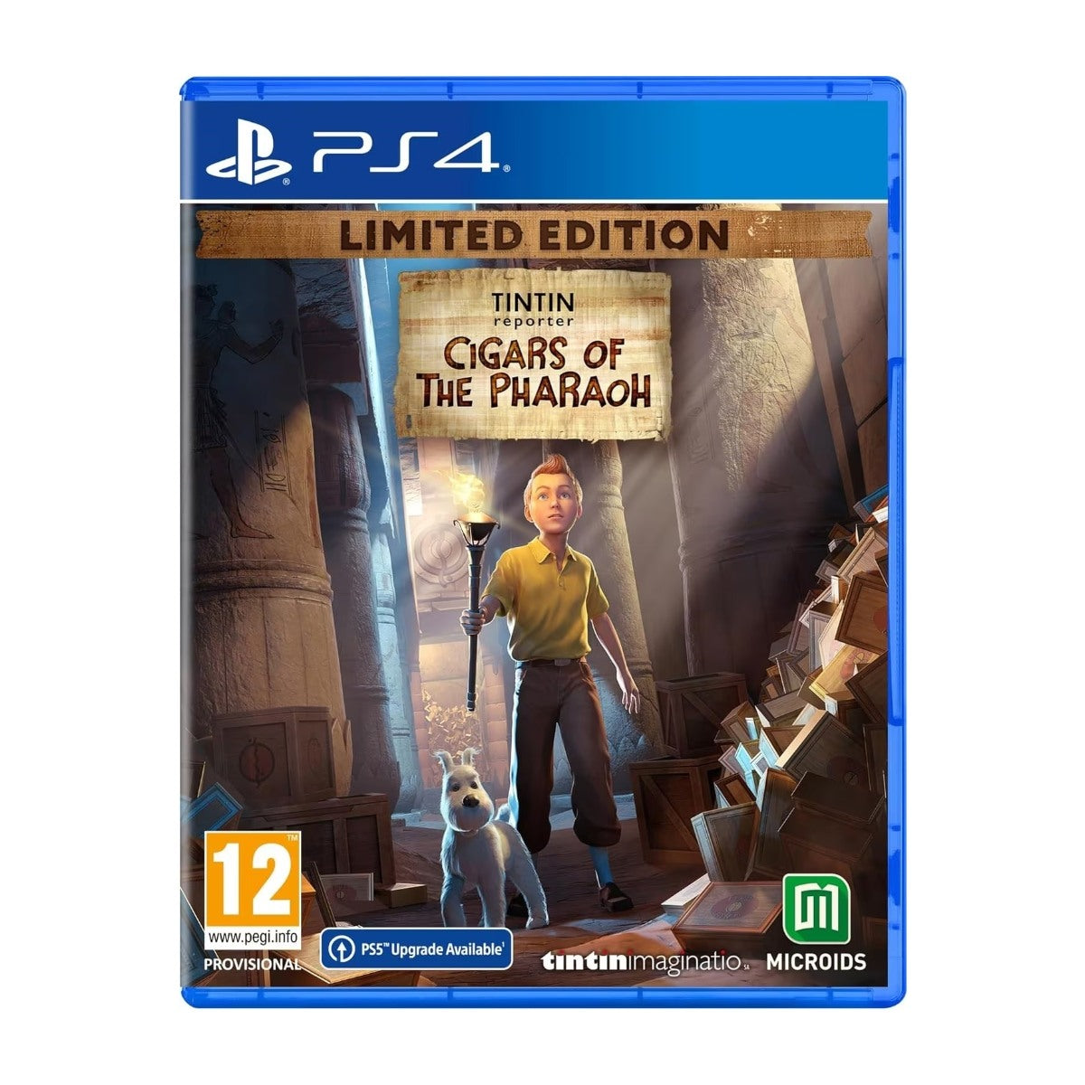 Tintin Reporter Cigars Of The Pharaoh Playstation   Ps4 Spil Geekd Dk