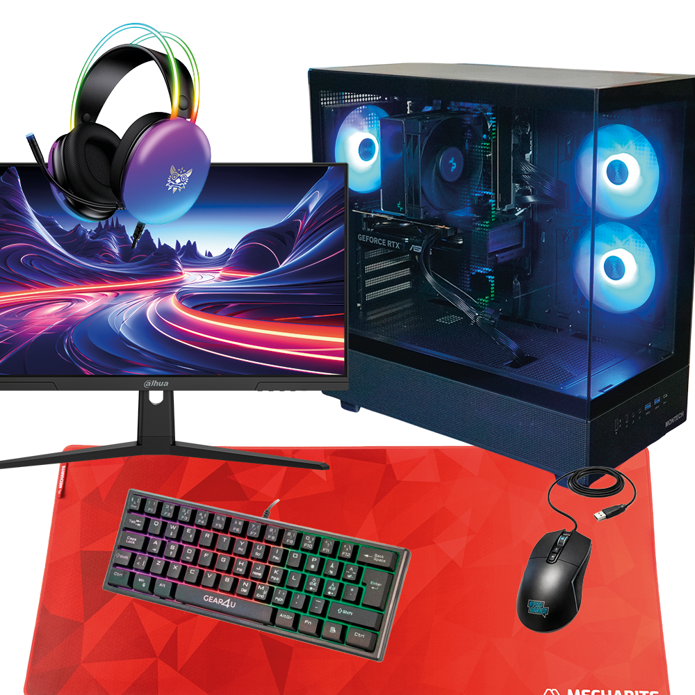 Top Fragger Pro Gaming Computer Bundle Intel I5 Rtx 5060 Pc Bundle Geekd Dk
