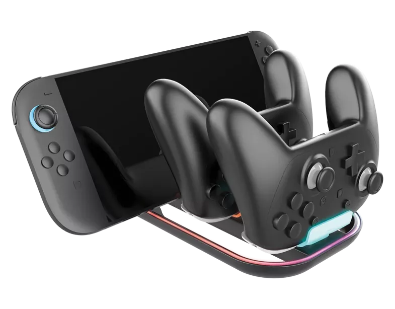 Tri Opladningsstation Til Nintendo Switch Ii