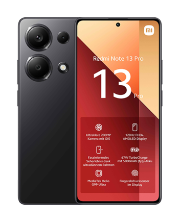 Xiaomi Redmi Note 13 Pro 4g  512gb Black