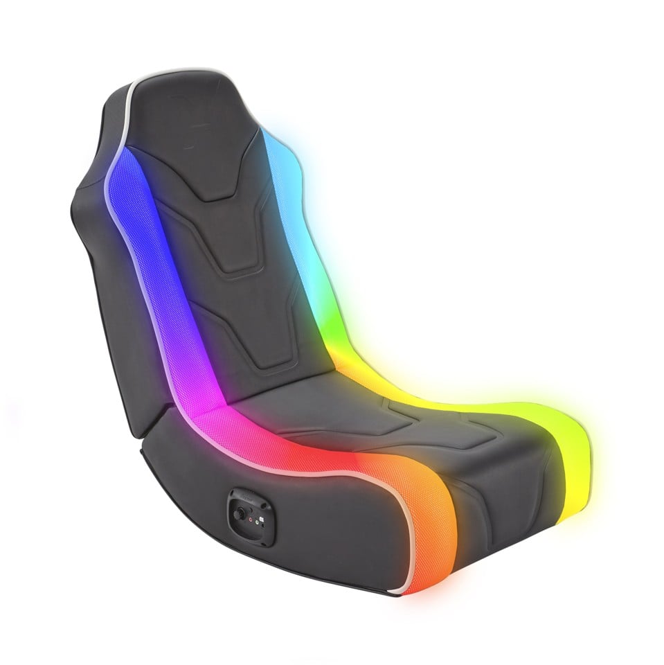 Xrocker Chimera Rgb Floor Rocker Black Rgb Stol Geekd Dk