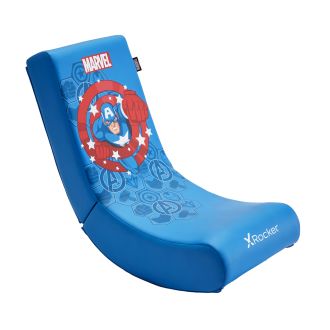 Xrocker Marvel Video Rocker Chair Hero Captain America Stol Geekd Dk