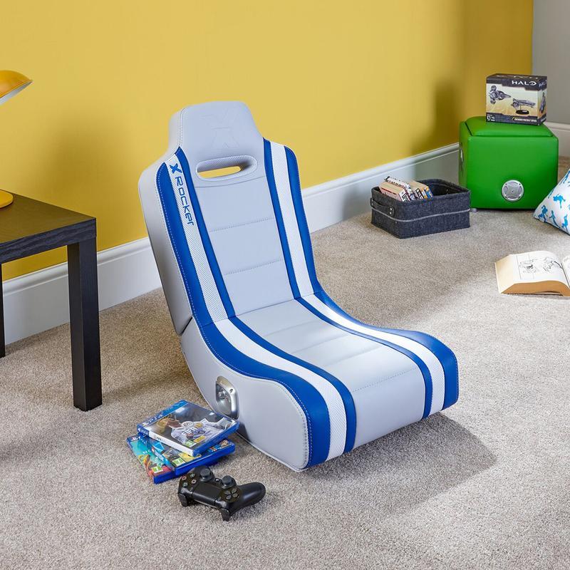 Xrocker Shadow Floor Rocker Blue Stol Geekd Dk